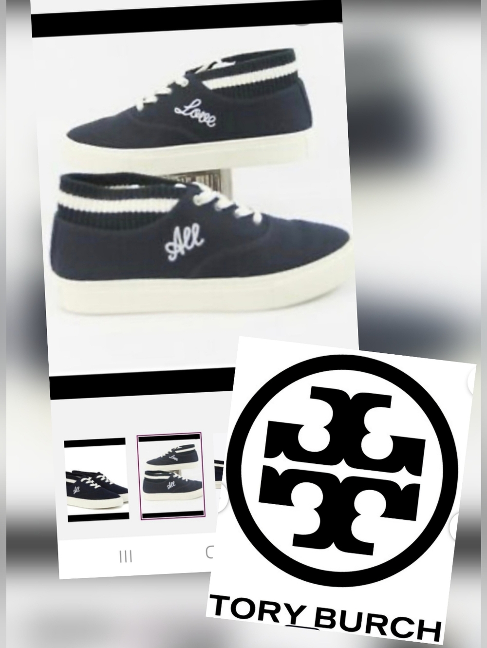 Tory Burch All Love Sneakers